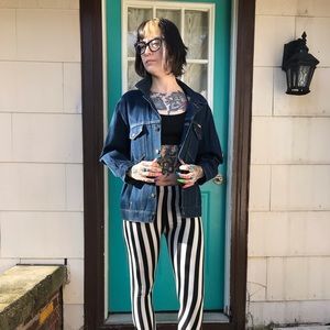 Rustler vintage dark denim size L jacket